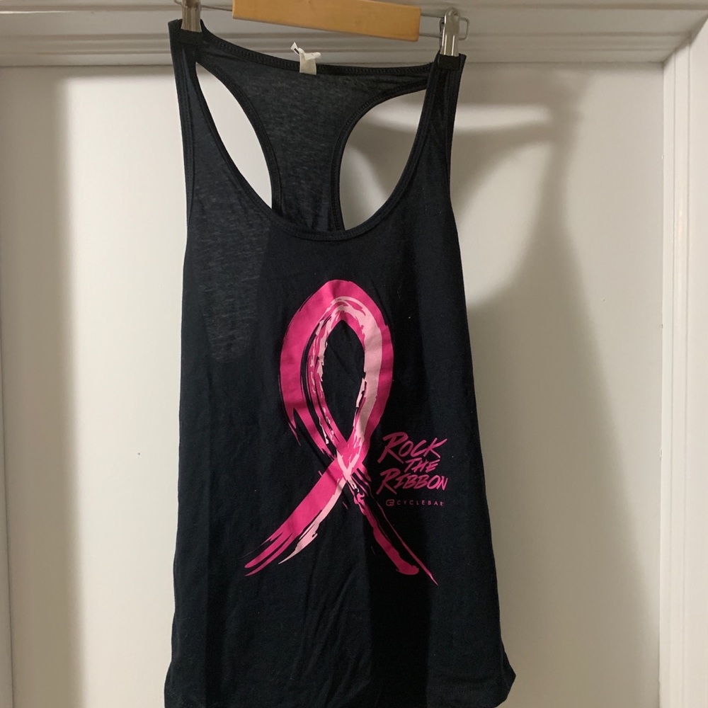 Rock the Ribbon Cyclebar tank